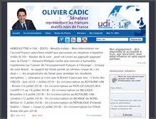 Tablet Screenshot of oliviercadic.com